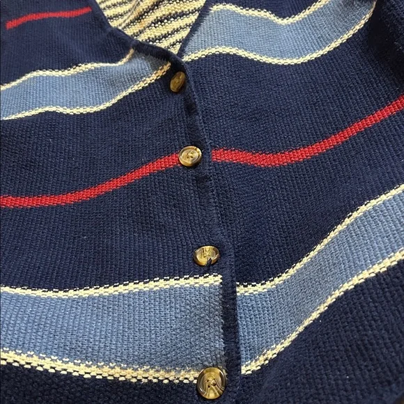 Vintage retro Early 1990’s Red Camel Cardigan Sweater, Size large - Picture 7 of 7